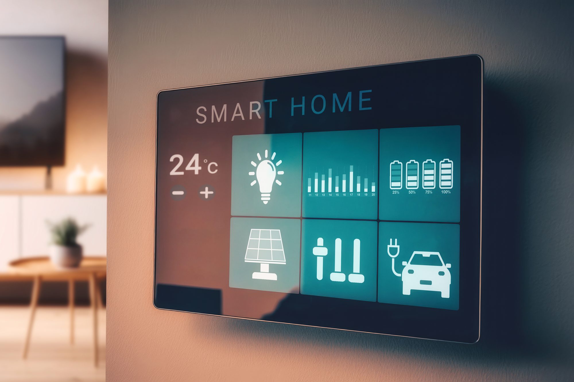 Pannello smart home